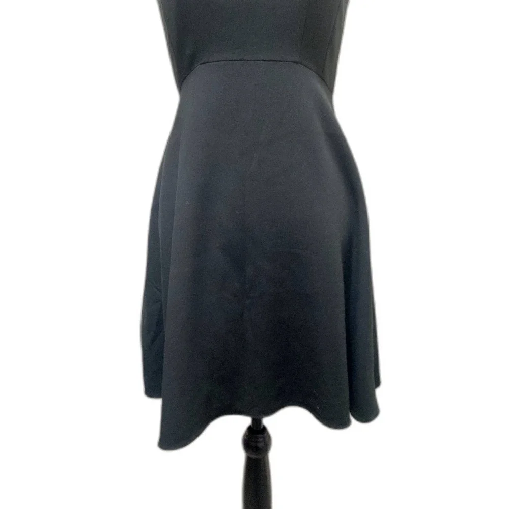 Tahari ASL Fit & Flare Little Black Dress Business Professional Cocktail Size 2‎ - Picture 3 of 5